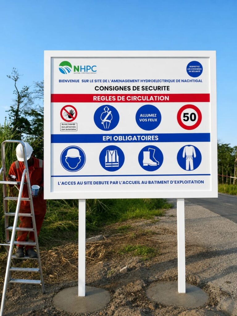 PLAQUE NHPC